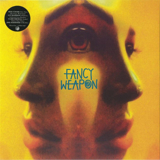 Fancy Weapon - Blue Marbled Vinyl LP vinyl record cover
