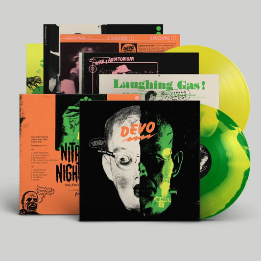 Nitrous Nightmare Halloween Live 75 - Limited Edition Laughing Gas Vinyl 2xLP vinyl record cover