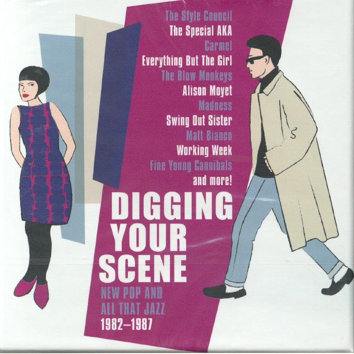 Digging Your Scene - New Pop And All That Jazz 1982-1987 - 4CD Box Set CD cover