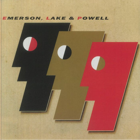 Emerson Lake & Powell - Gold Vinyl LP vinyl record cover