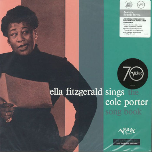 Ella Fitzgerald Sings The Cole Porter Song Book - 2xLP vinyl record cover