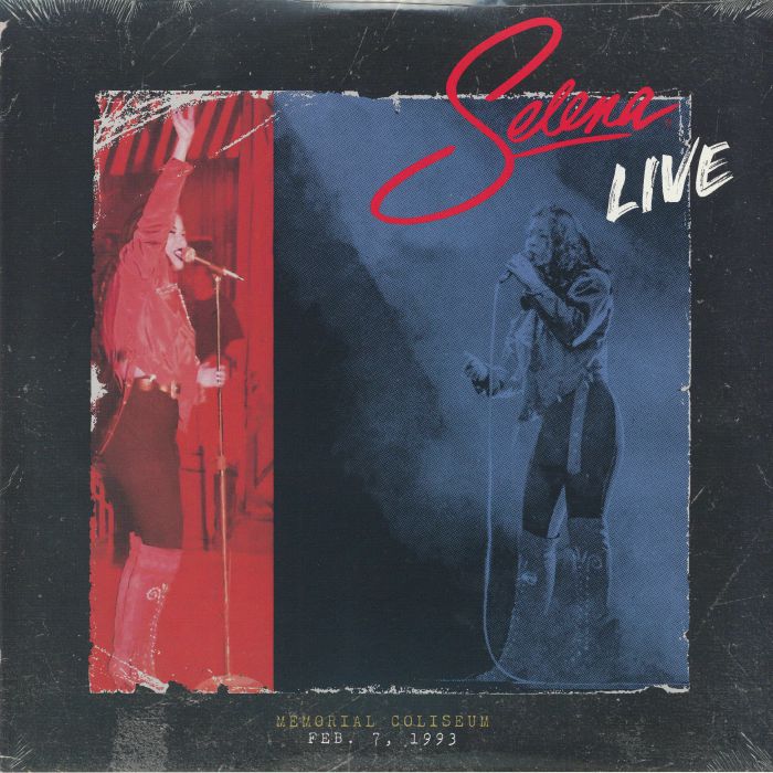 Selena Live - Gatefold Picture Disc 2xLP vinyl record cover