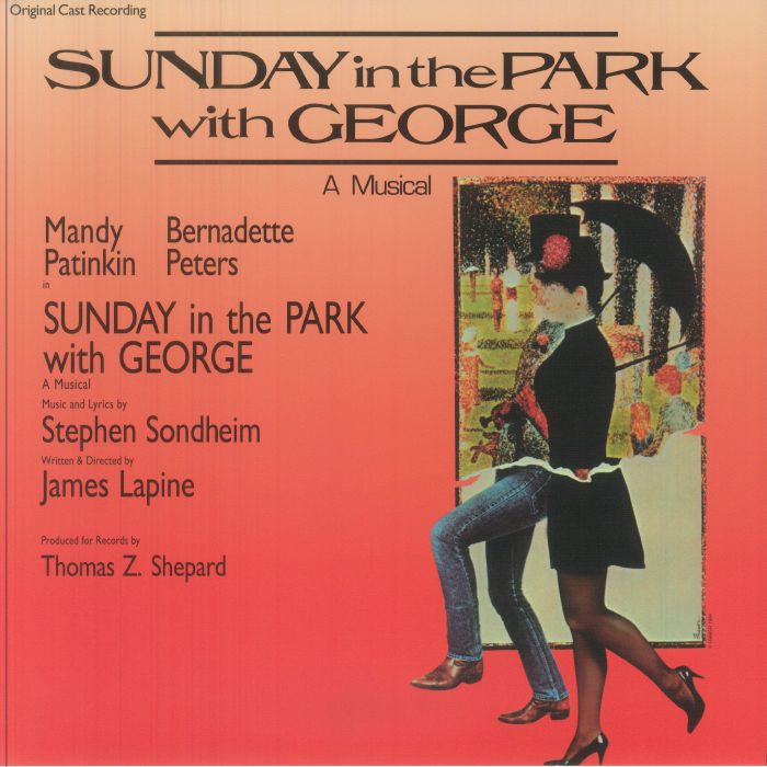 Sunday In The Park With George - Limited Edition Blue 2xLP vinyl record cover