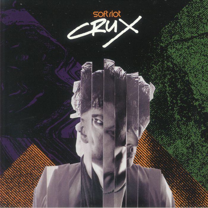 Crux - Orange & Black Splattered Vinyl LP vinyl record cover