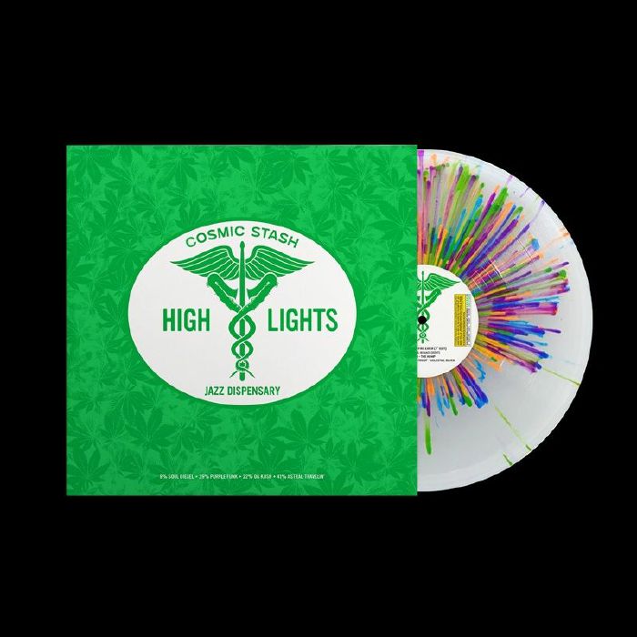 Cosmic Stash: High Lights - Coloured Splatter Vinyl LP vinyl record cover