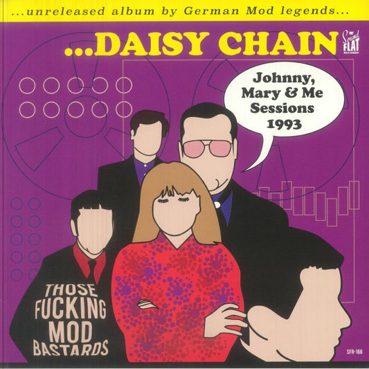 Those Fucking Mod Bastards - Vinyl LP vinyl record cover