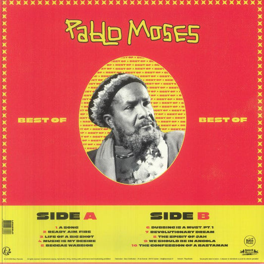 Best Of Pablo Moses - Vinyl LP vinyl record cover