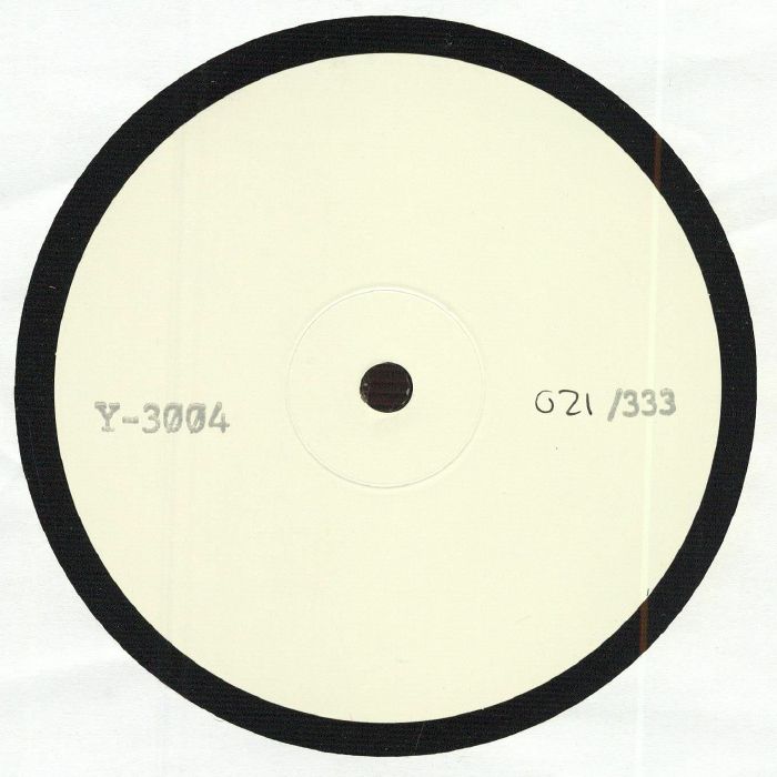 Y 3004 - Limited Edition 12 Inch Vinyl vinyl record cover