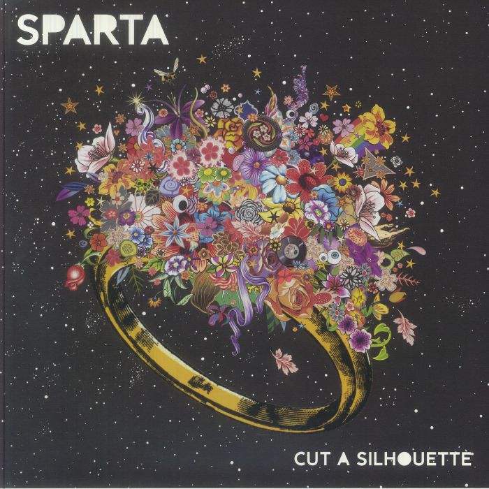 Cut A Silhouette - Limited Edition Red Marbled Vinyl LP vinyl record cover