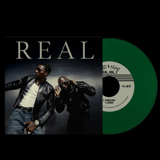 Real Vol 1 - Limited Green Vinyl Single vinyl record cover