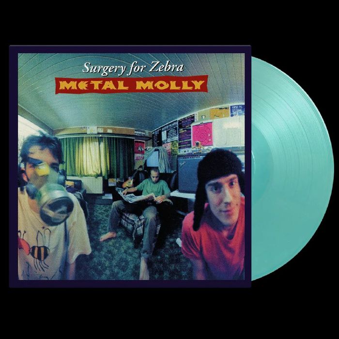 Surgery For Zebra - Turquoise Vinyl LP vinyl record cover