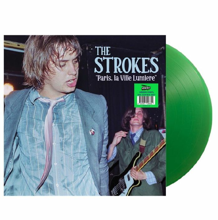Paris La Ville Lumiere: Live At The Mutualite Paris March 18th 2002 - Limited Edition Green Vinyl LP vinyl record cover