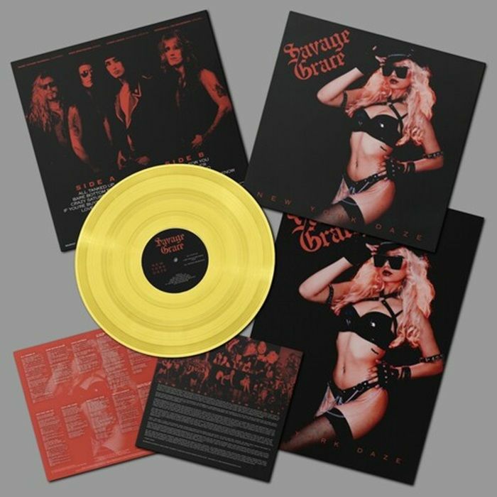 New York Daze - Limited Edition Yellow Vinyl LP vinyl record cover
