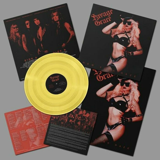 New York Daze - Limited Edition Yellow Vinyl LP vinyl record cover