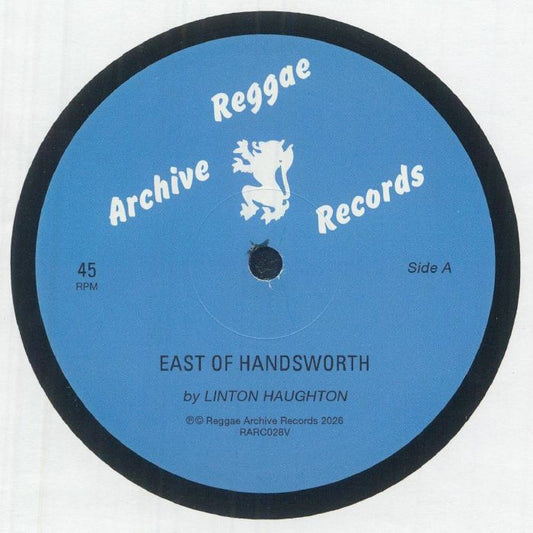 East Of Handsworth - Vinyl Single vinyl record cover