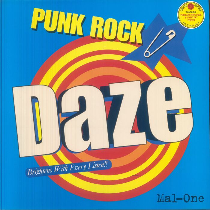 Punk Rock Daze - Limited Edition Vinyl LP vinyl record cover