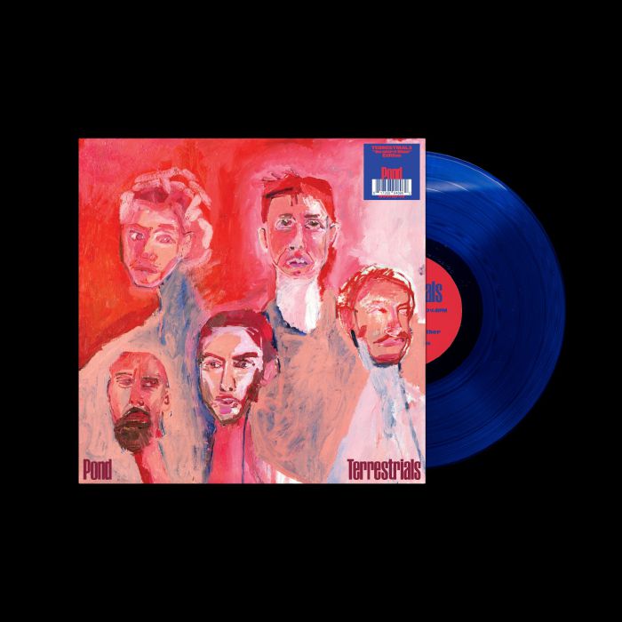 Terrestrials - Limited Seabird Blue Vinyl LP vinyl record cover