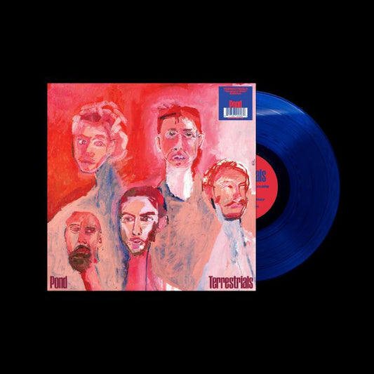 Terrestrials - Limited Seabird Blue Vinyl LP vinyl record cover