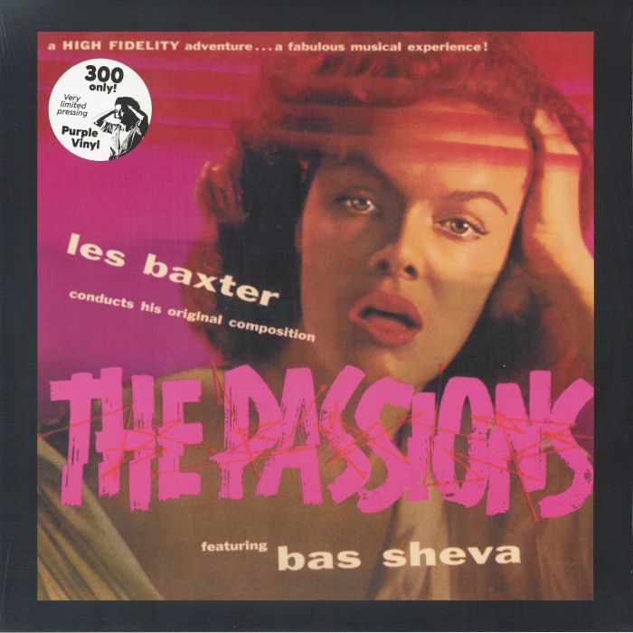 The Passions - Purple Vinyl LP vinyl record cover