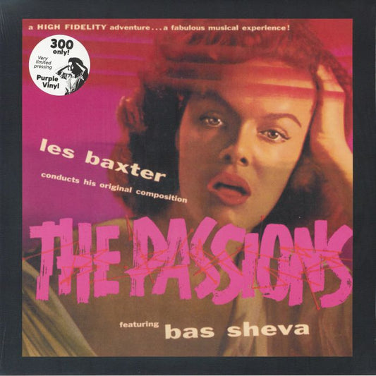 The Passions - Purple Vinyl LP vinyl record cover