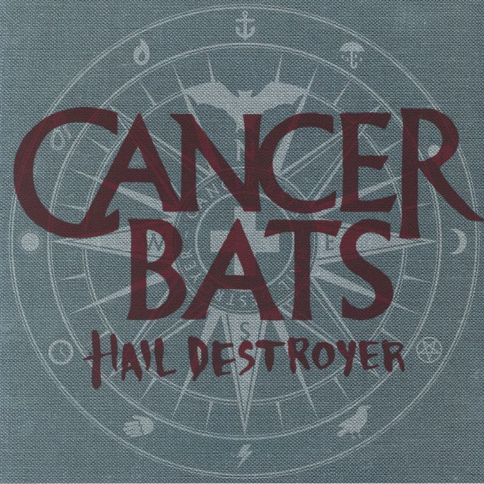 Hail Destroyer - Limited Edition Red and Silver Split Vinyl LP vinyl record cover