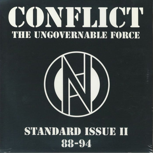 Standard Issue 88-94 Part 2 - White & Black Splatter Vinyl LP vinyl record cover