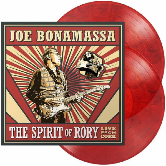 The Spirit Of Rory: Live From Cork - Clear Red Vinyl 2xLP vinyl record cover
