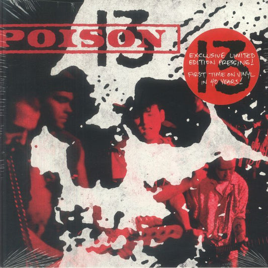 Poison 13 - Limited Edition Gatefold Vinyl LP vinyl record cover