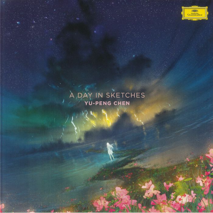 A Day In Sketches: Cyp Colors Of Time - Limited Edition Night Sky Vinyl LP vinyl record cover