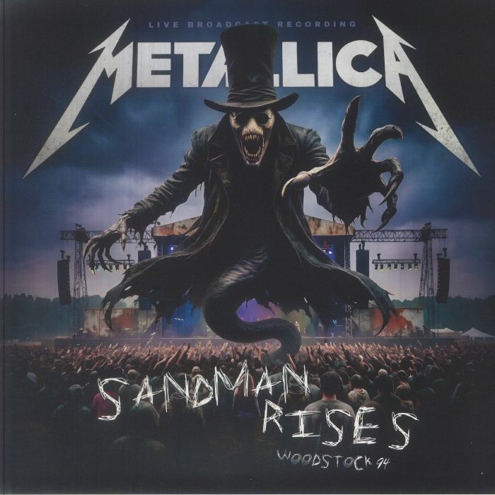 Sandman Rises - Limited Edition Clear Purple Vinyl LP vinyl record cover
