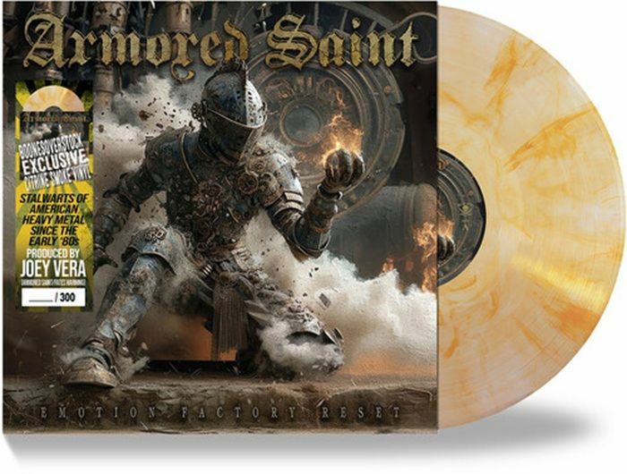 Emotion Factory Reset - Beige Grey Marbled Vinyl LP vinyl record cover