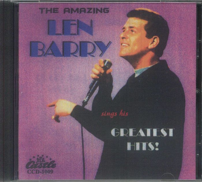 The Amazing Len Barry Sings His Greatest Hits - CD CD cover