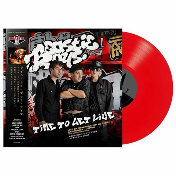 Time To Get Live - Red Vinyl LP vinyl record cover