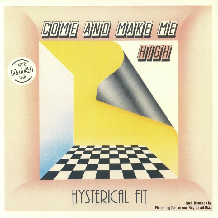 Come & Make Me High - Limited Yellow & Black Splatter Vinyl Single vinyl record cover