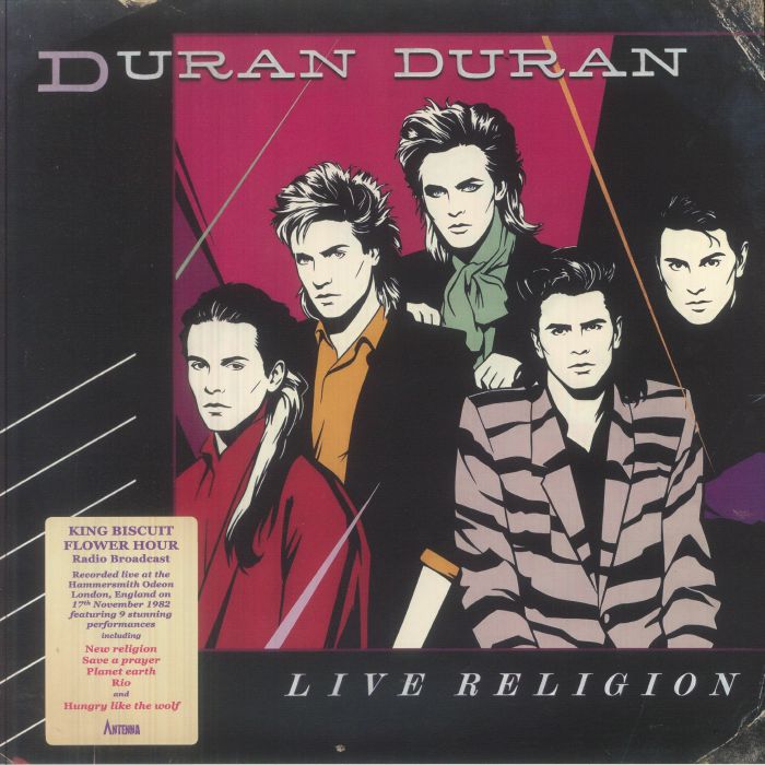 Live Religion - Limited Edition Violet Vinyl LP vinyl record cover