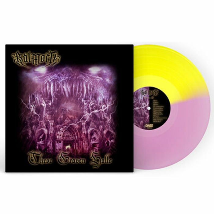 These Graven Halls - Yellow & Purple Vinyl LP vinyl record cover