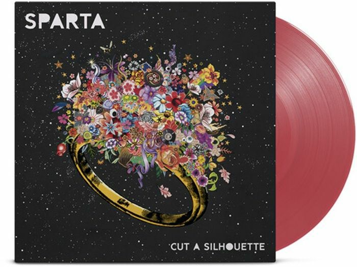 Cut A Silhouette - Maroon Vinyl LP vinyl record cover