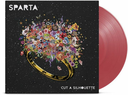 Cut A Silhouette - Maroon Vinyl LP vinyl record cover