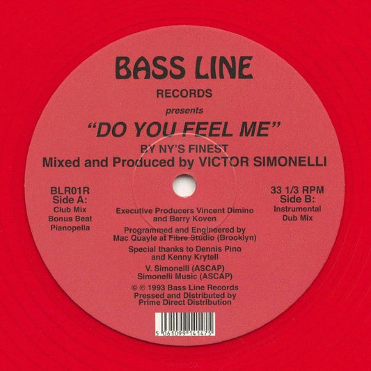 Do You Feel Me - Red Vinyl EP vinyl record cover
