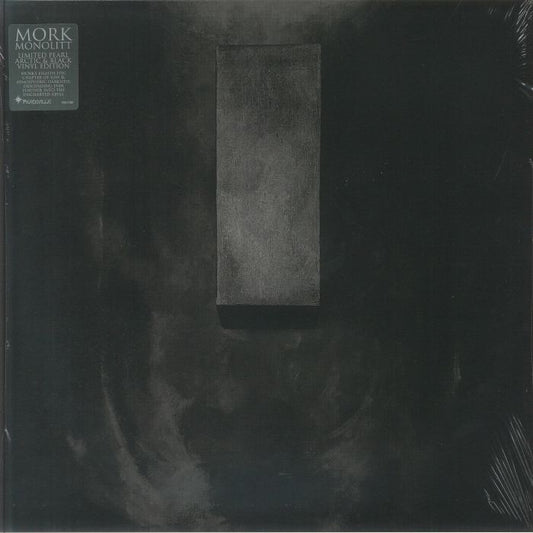 Monolitt - Limited Edition Pearl Artic Black Marbled Vinyl LP vinyl record cover