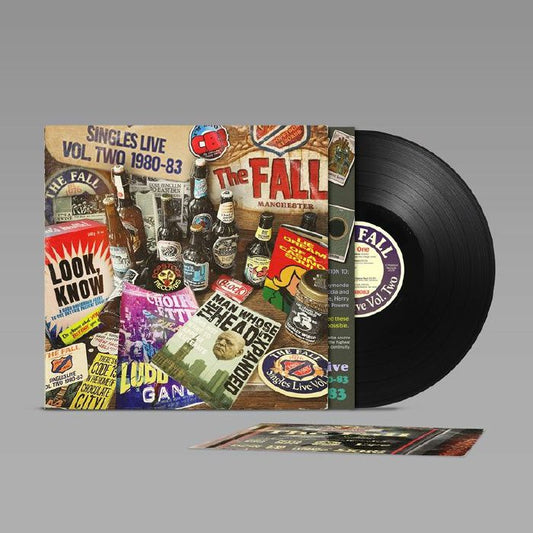 Singles Live Vol 2: '80-'83 - Vinyl LP vinyl record cover