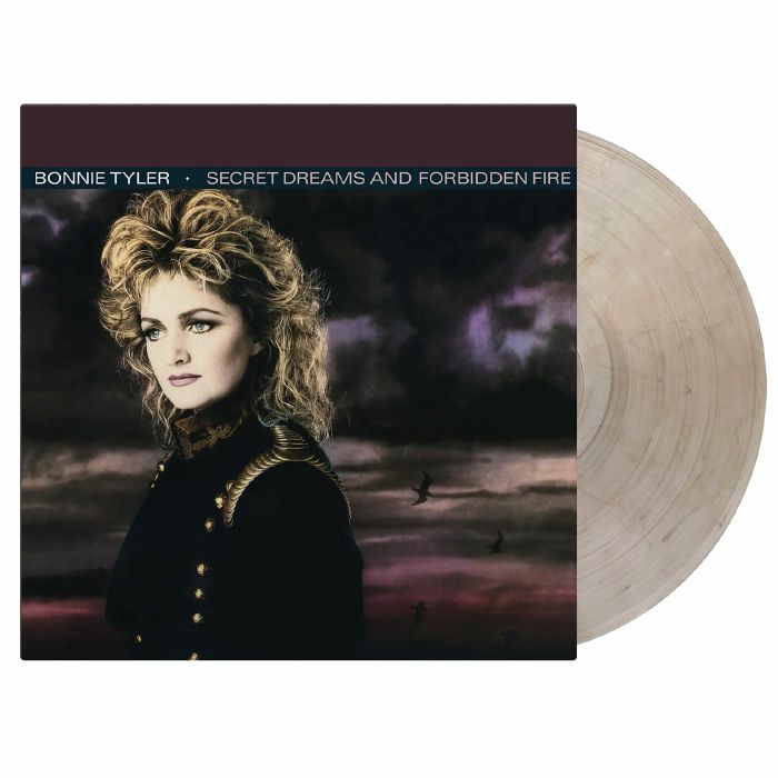 Secret Dreams & Forbidden Fire - 40th Anniversary Clear & Black Marbled Vinyl LP vinyl record cover
