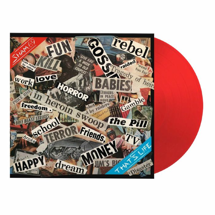 That's Life - Limited Edition Red Vinyl LP vinyl record cover