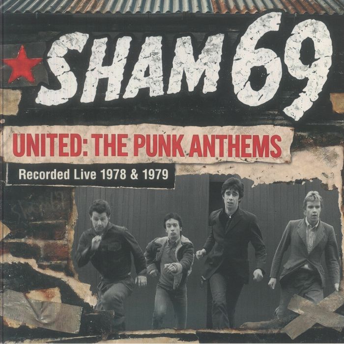United: The Punk Anthems Recorded Live 1978 & 1979 - Vinyl LP vinyl record cover