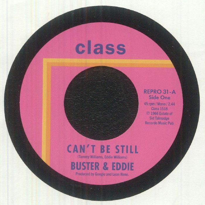 Can't Be Still - Vinyl Single vinyl record cover