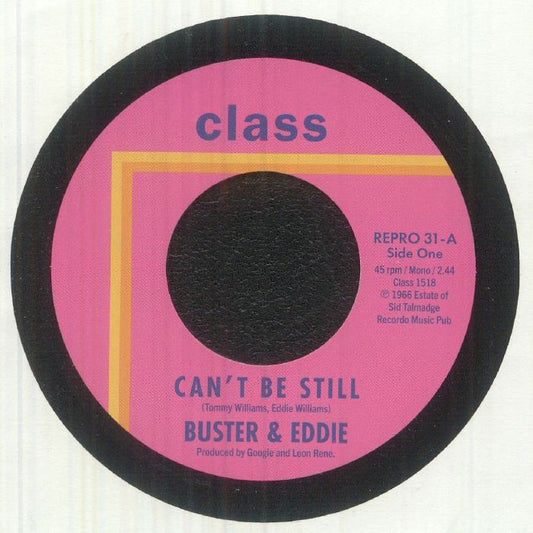 Can't Be Still - Vinyl Single vinyl record cover