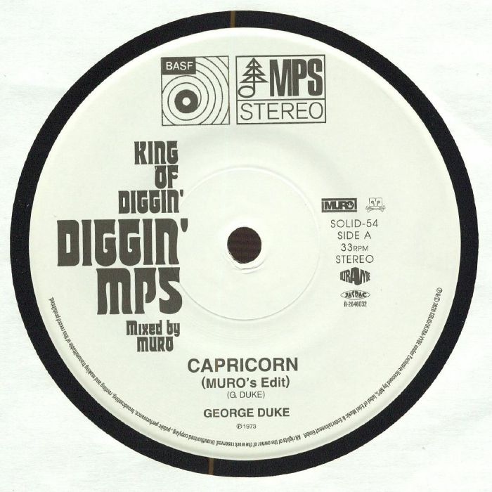 King Of Diggin': Diggin MPS - Vinyl EP vinyl record cover