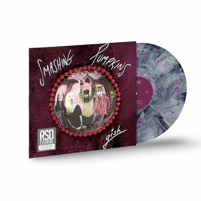 Gish (35th Anniversary Edition) - Grey Pink & Purple Splattered Vinyl LP vinyl record cover