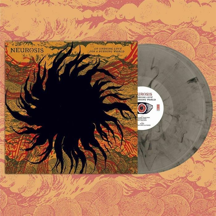 An Undying Love For A Burning World - Coke Bottle Green Smoke 2xLP vinyl record cover