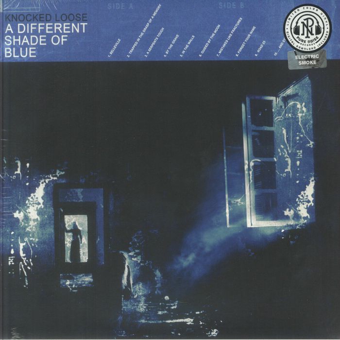 A Different Shade Of Blue - Electric Smokey Vinyl LP vinyl record cover